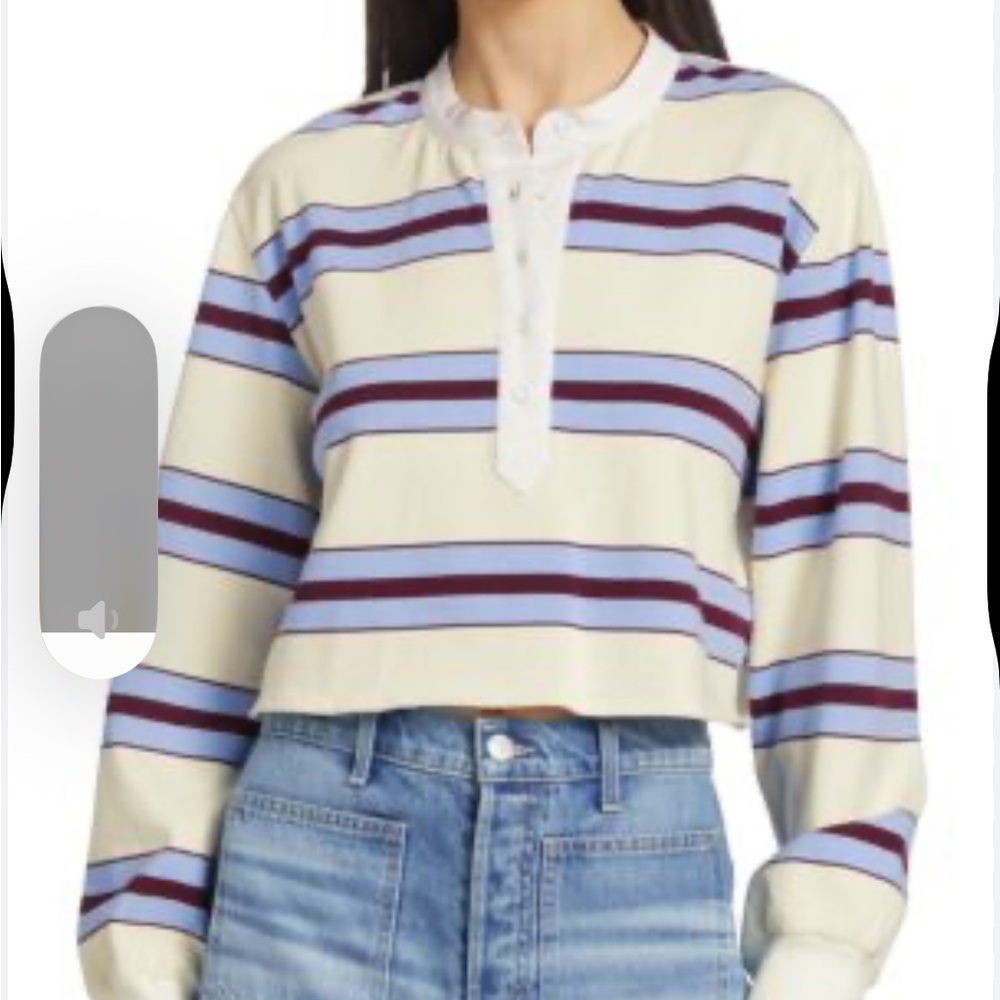 Veronica Beard Multicolor Striped Top